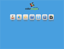 Tablet Screenshot of colorpagesinc.com
